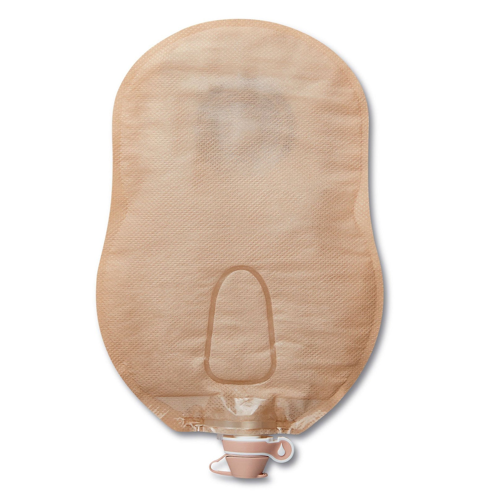 Premier™ One-Piece Urostomy Pouch 9 Inch Convex, Pre-Cut 1 Inch Stoma Drainable