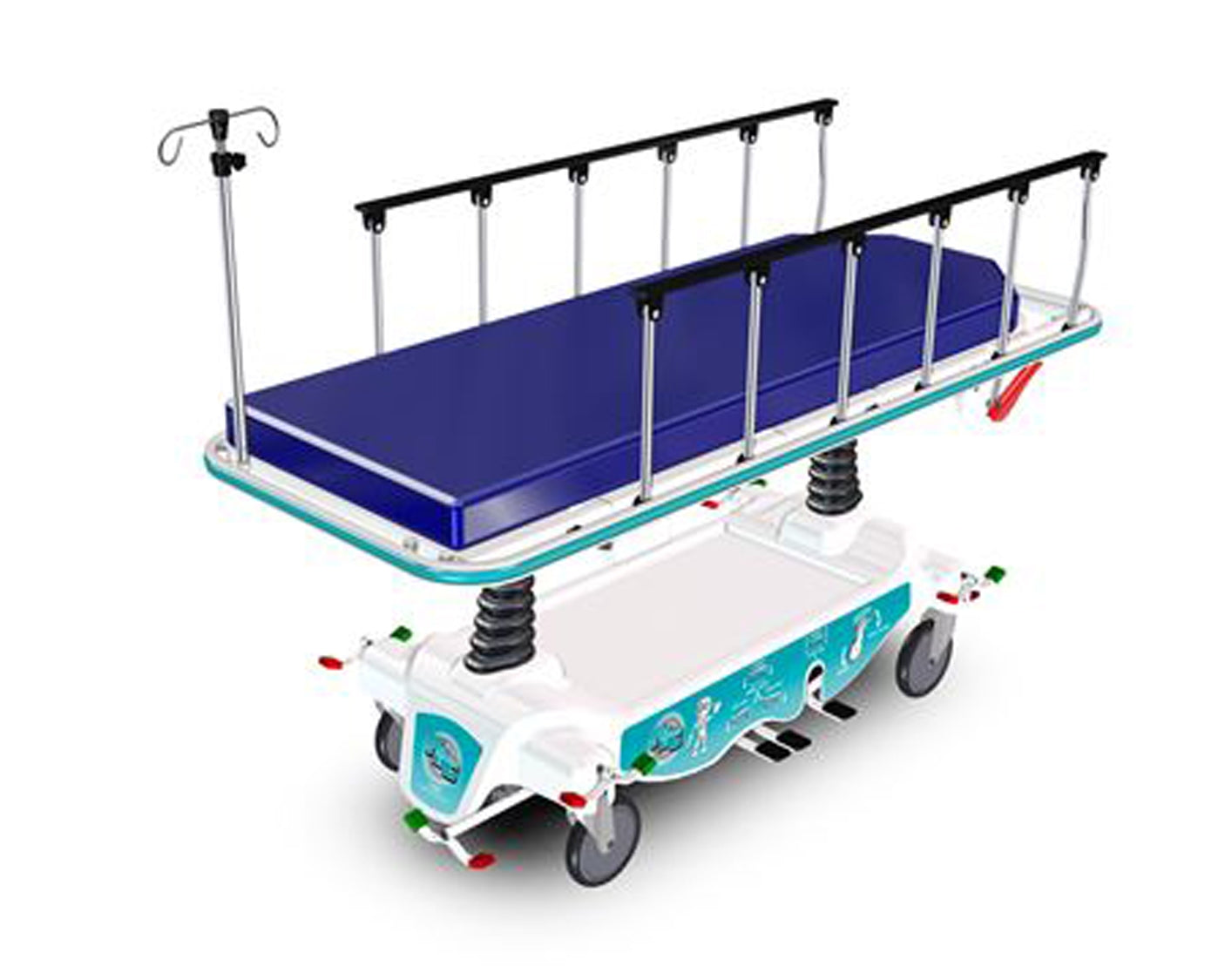 Mobilecare Adjustable Height Stretcher 34 x 83 Inch