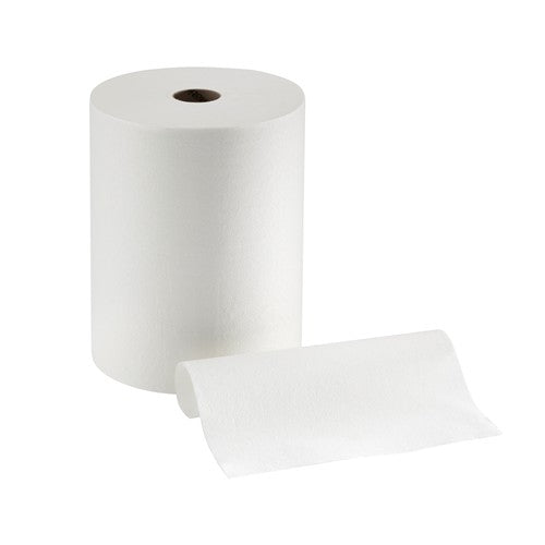 Georgia Pacific enMotion White 1-Ply Paper Towel Rolls, 10 Inch x 800 Foot, Case of 6