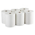 Georgia Pacific enMotion White 1-Ply Paper Towel Rolls, 10 Inch x 800 Foot, Case of 6
