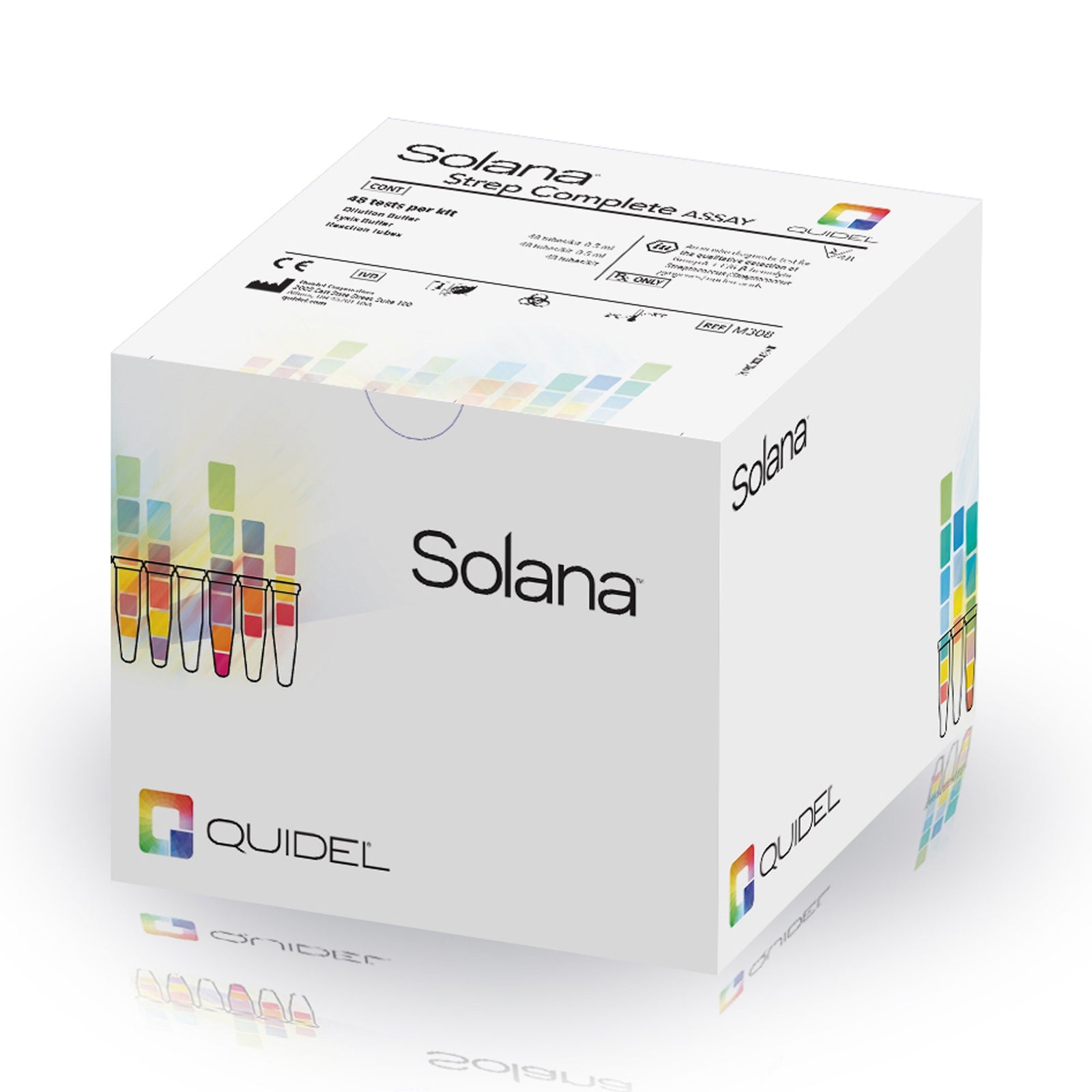 Solana® Strep Complete Respiratory Test Kit - 48 Tests