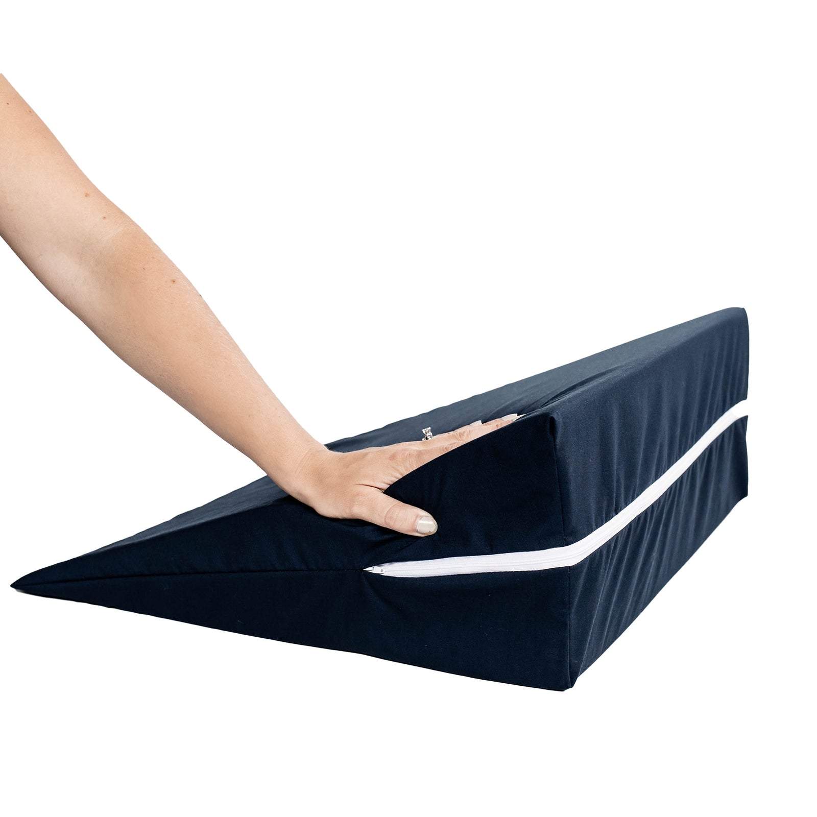 Alex Ortho Positioner Wedge 21" x 21" x 11" Blue Foam
