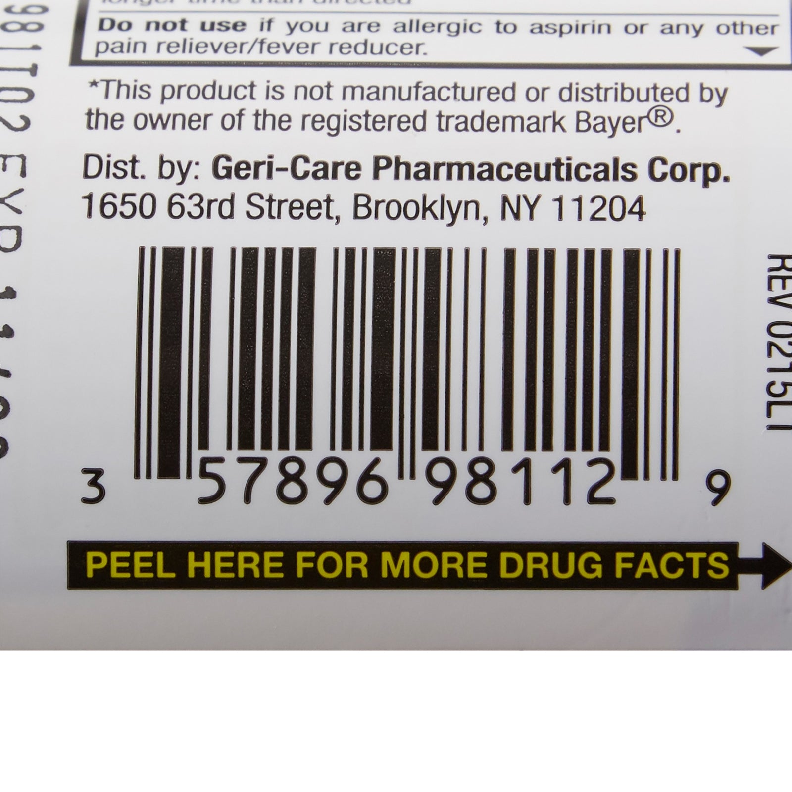 HEALTH STAR® 81 mg Strength Aspirin Tablets