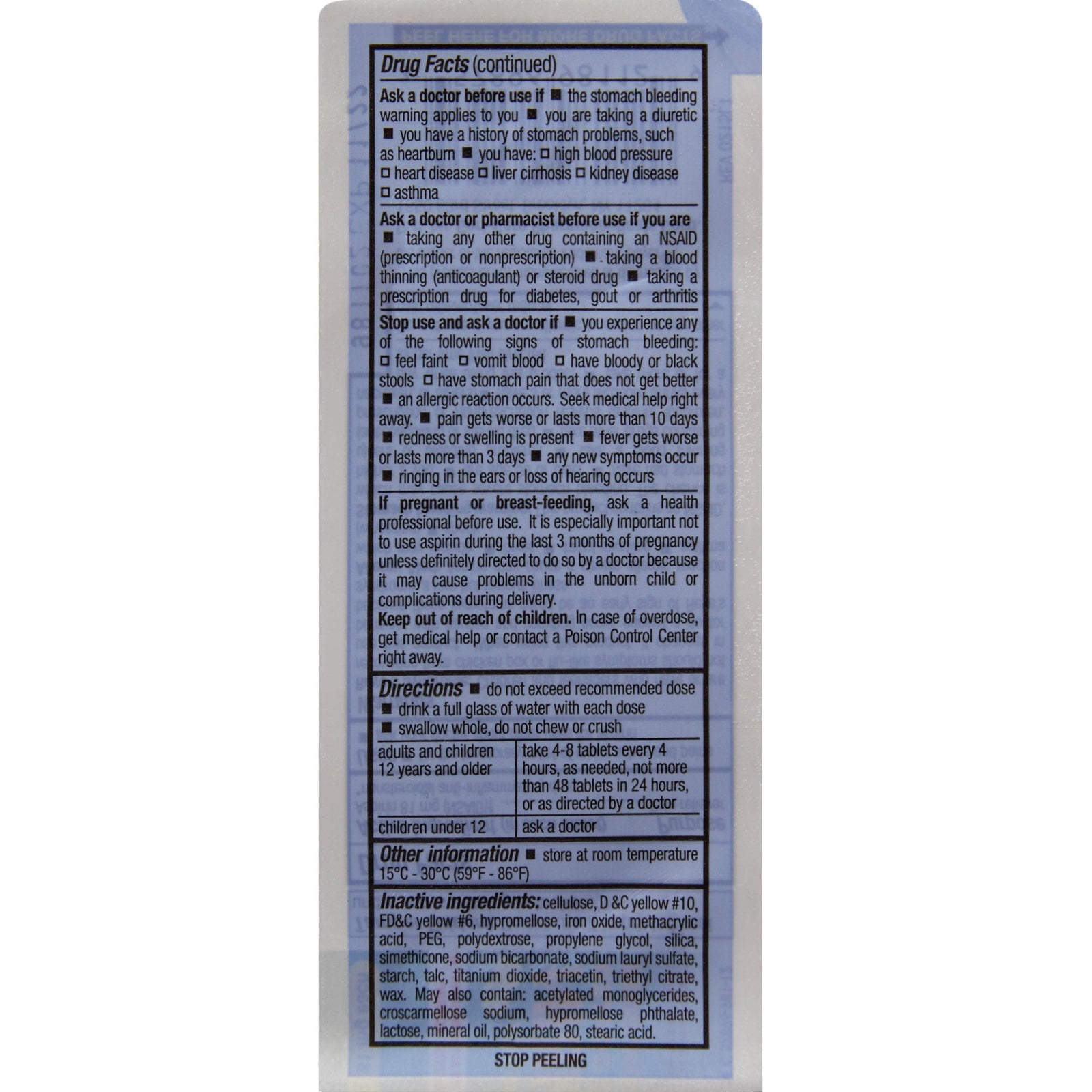 HEALTH STAR® 81 mg Strength Aspirin Tablets