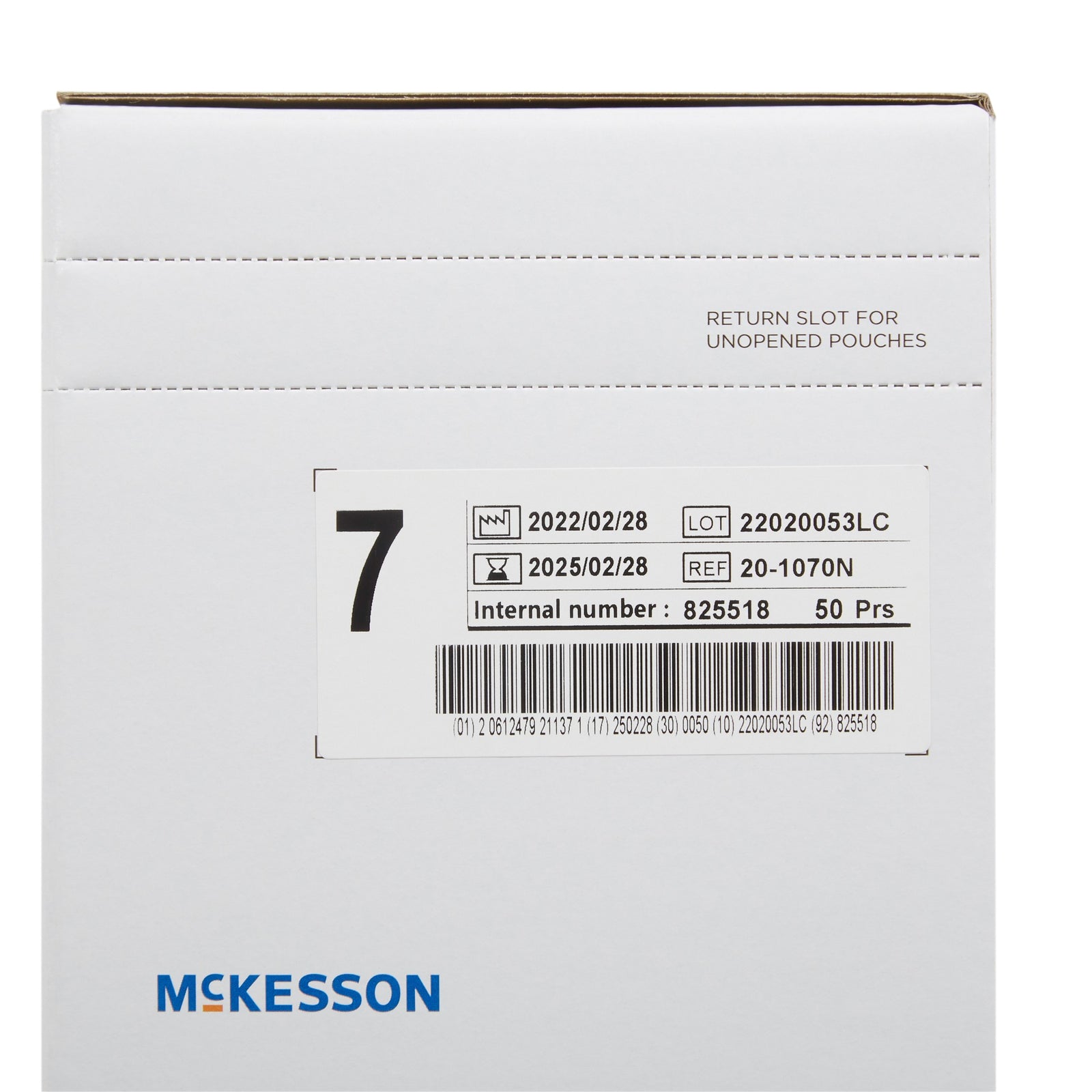 McKesson MedSurg Sterile Latex Surgical Gloves, Smooth