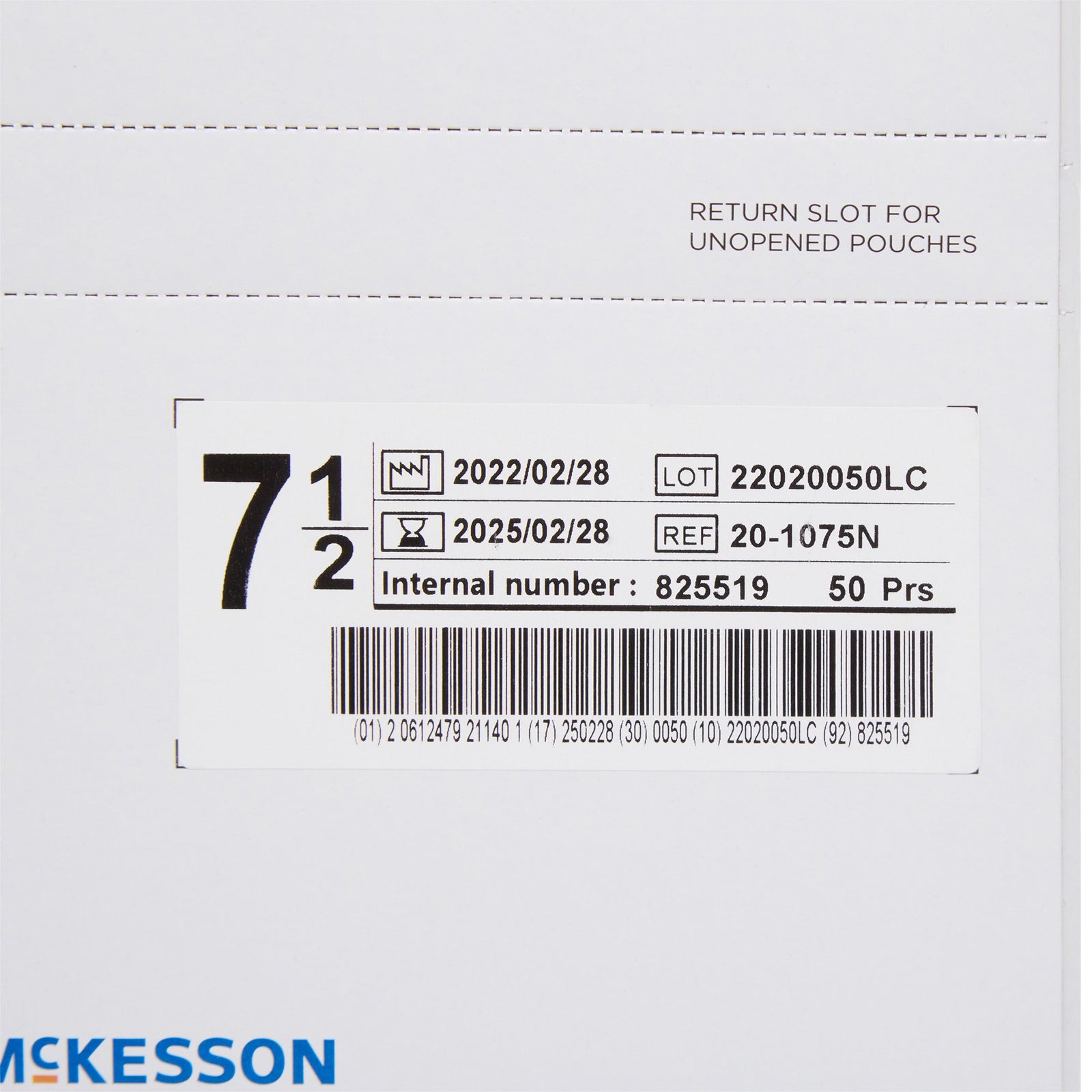 McKesson MedSurg Sterile Latex Surgical Gloves, Smooth