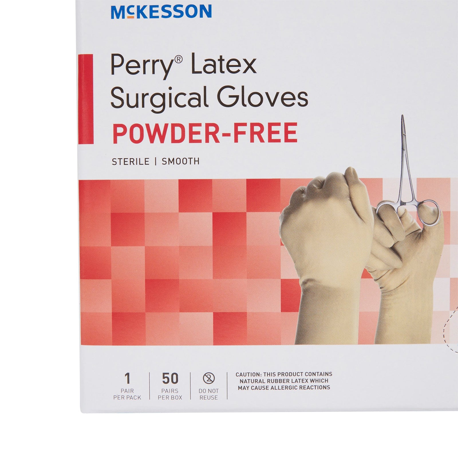 McKesson MedSurg Sterile Latex Surgical Gloves, Smooth