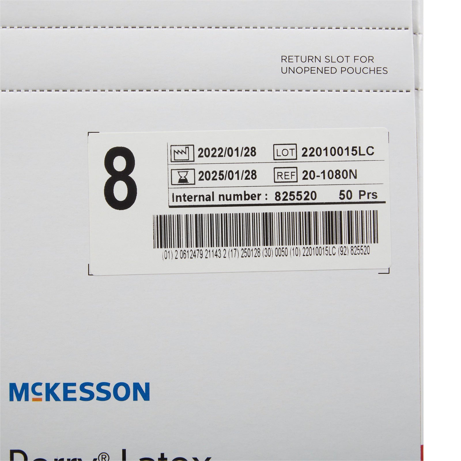 McKesson MedSurg Sterile Latex Surgical Gloves, Smooth