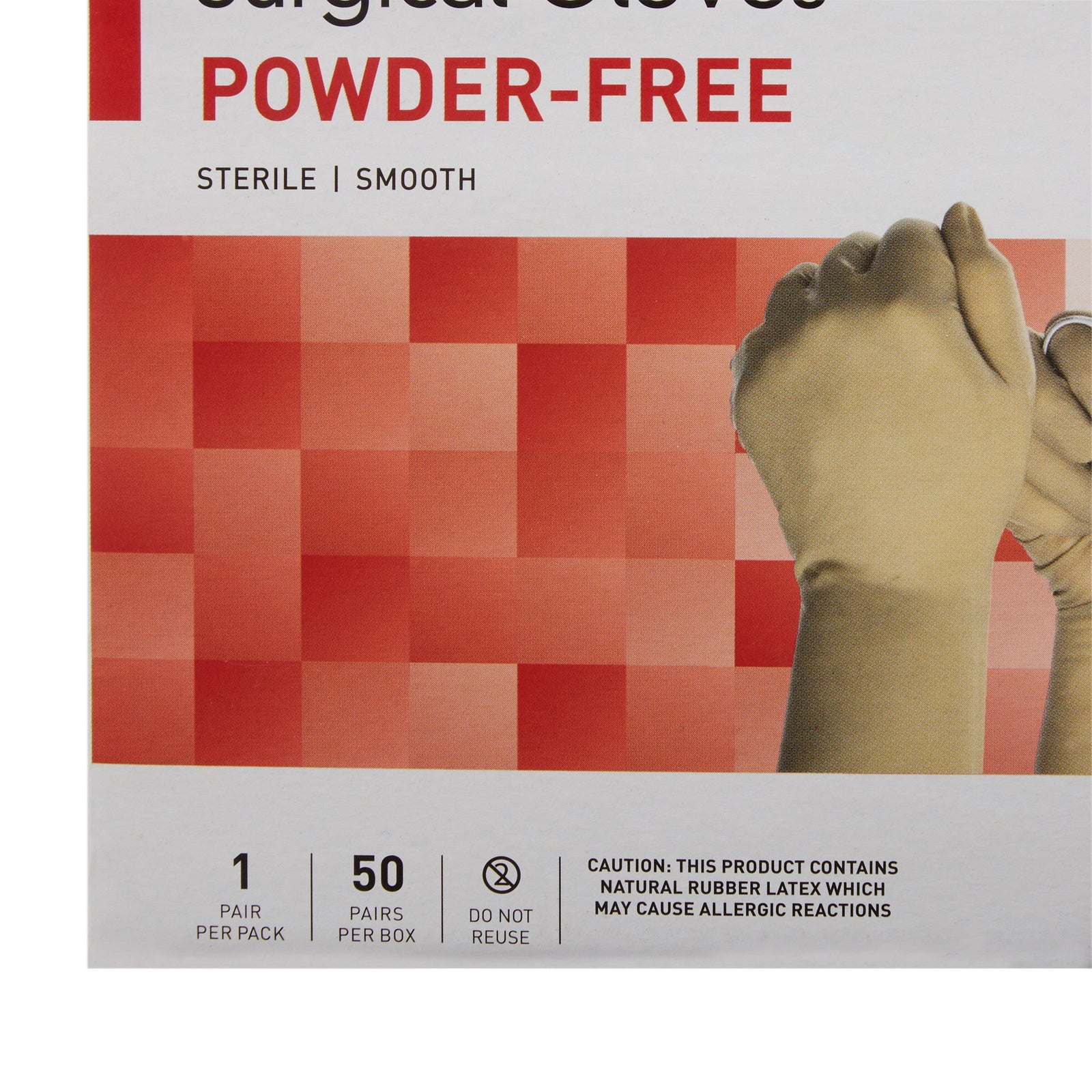 McKesson MedSurg Sterile Latex Surgical Gloves, Smooth