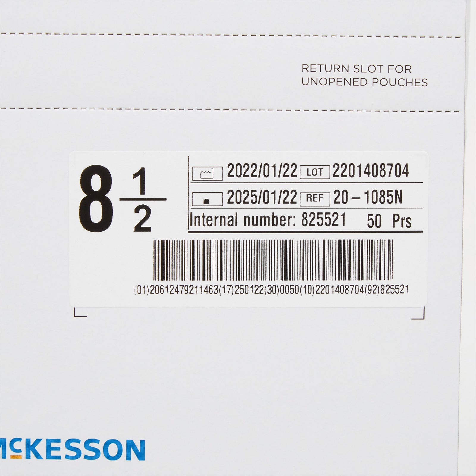McKesson MedSurg Sterile Latex Surgical Gloves, Smooth