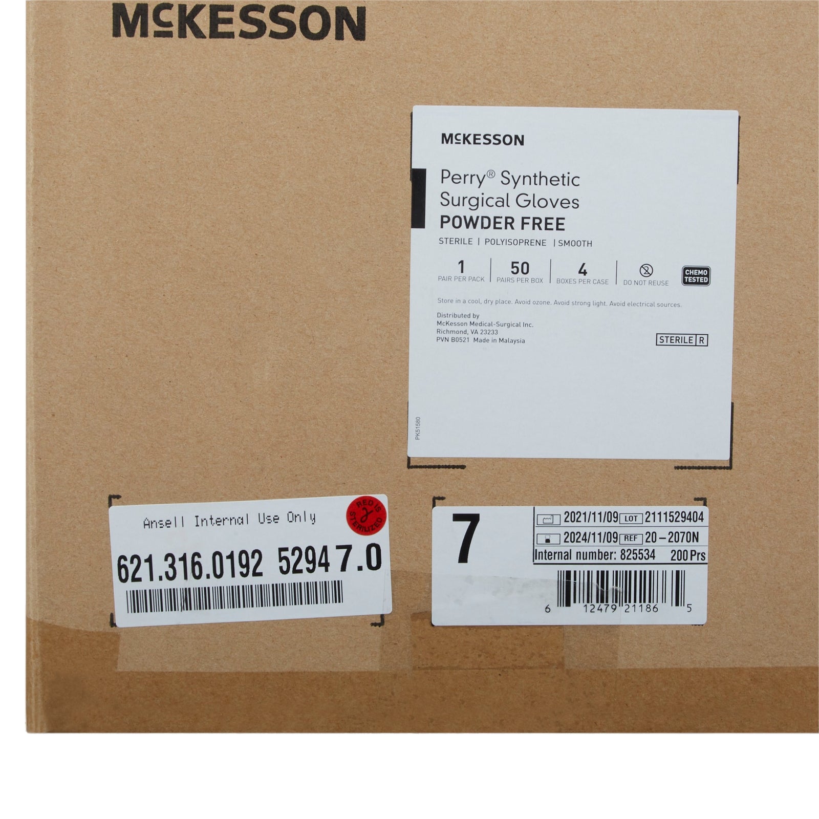 McKesson MedSurg Surgical Glove Chemotherapy Smooth