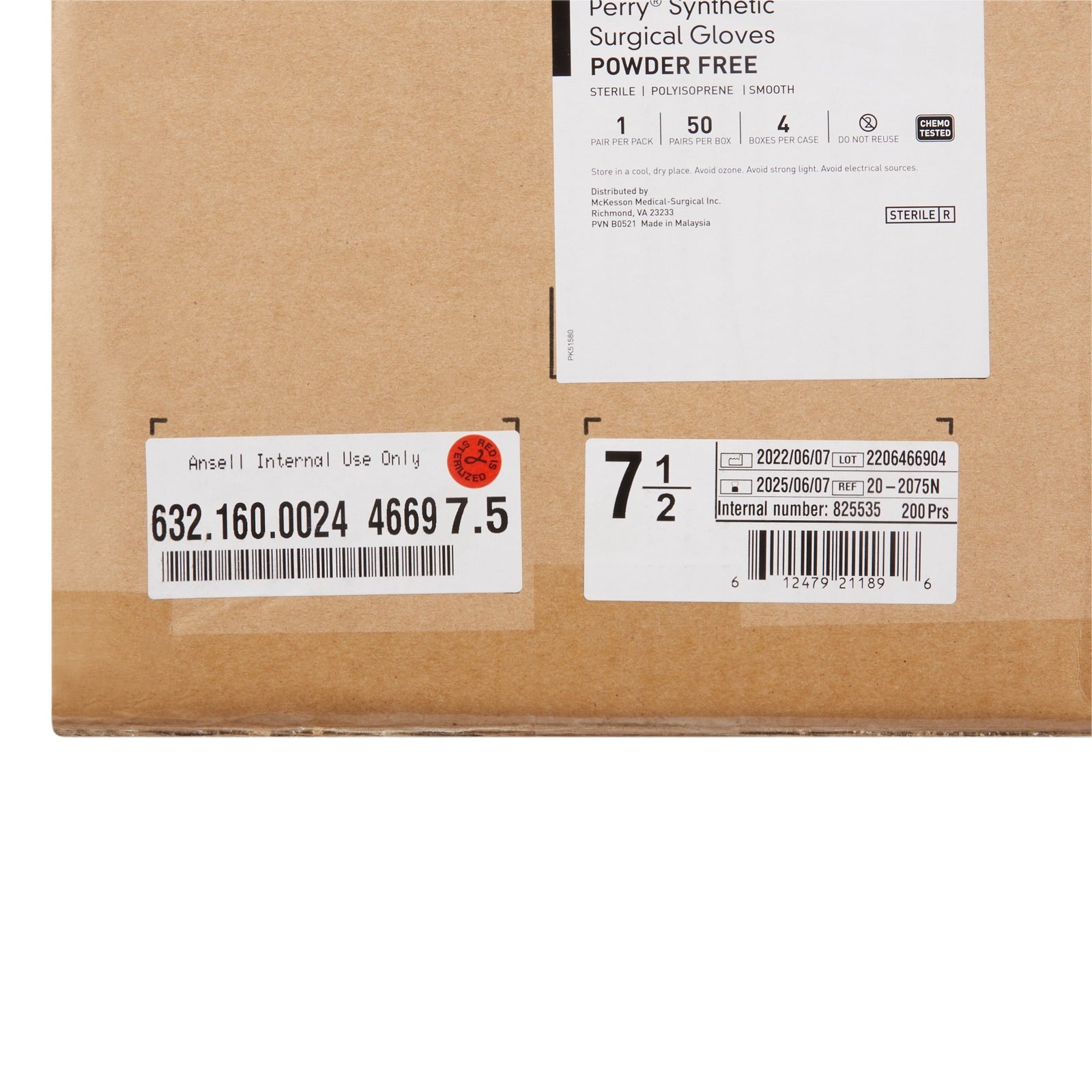 McKesson MedSurg Surgical Glove Chemotherapy Smooth