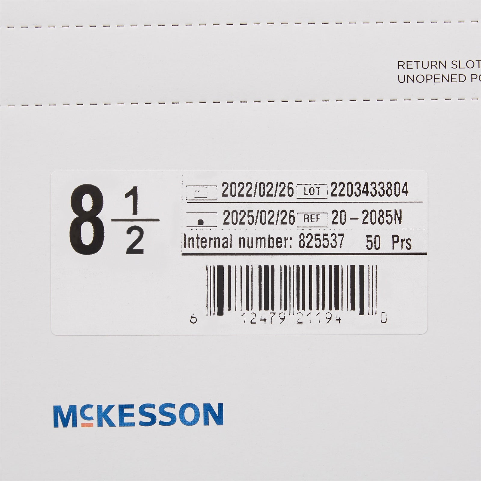 McKesson MedSurg Surgical Glove Chemotherapy Smooth