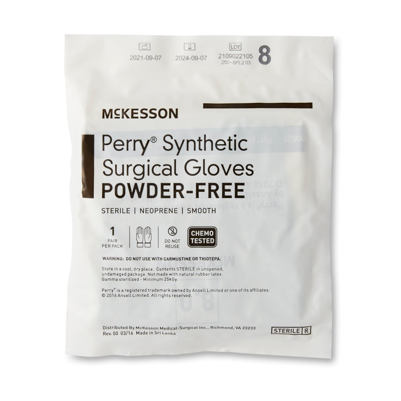 McKesson MedSurg Surgical Nprn Smoothchemo
