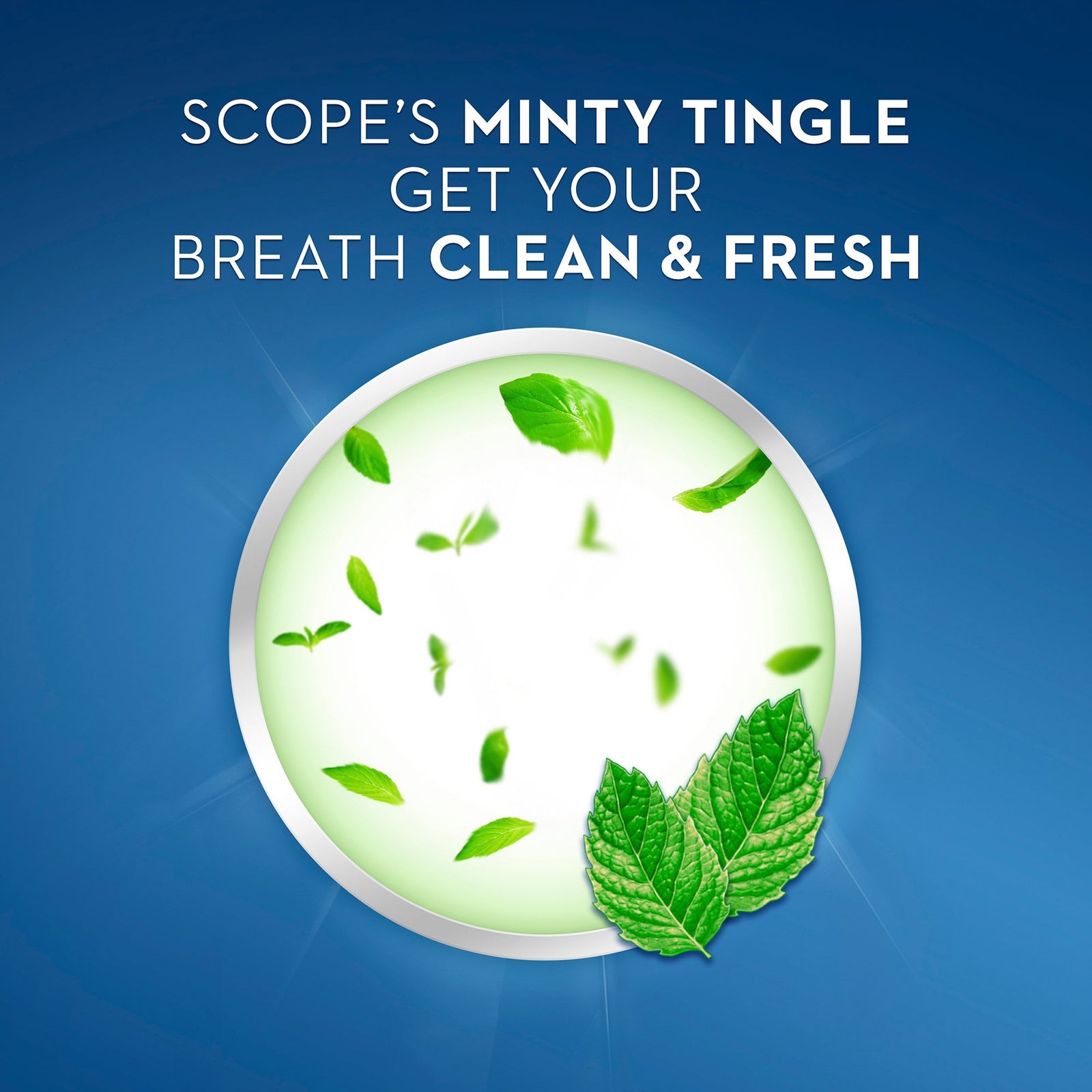 Crest Scope Classic Mouthwash 1.2 oz Original Mint Flavor