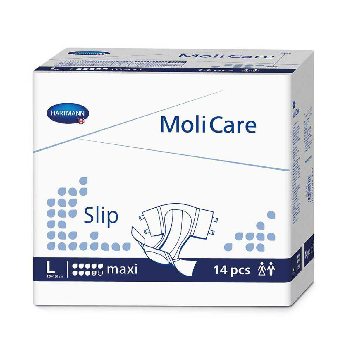 MoliCare® Slip Maxi Adult Large Unisex Disposable Heavy Absorbency Incontinence Brief