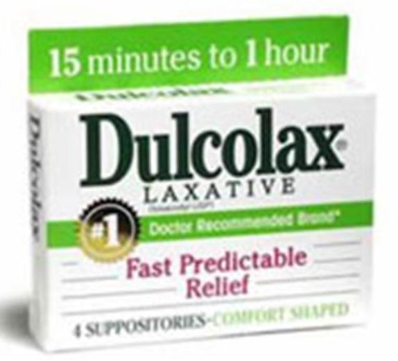Dulcolax® Suppository 10 mg Strength Bisacodyl USP