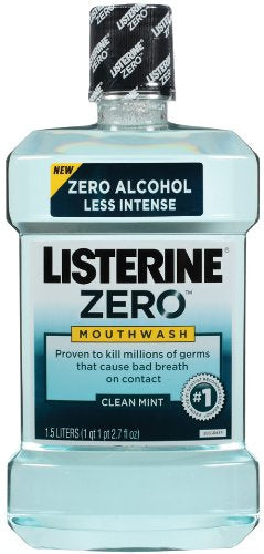 Listerine Zero Alcohol-Free Mouthwash 1.5 Liter