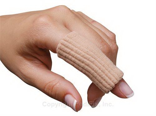 PediFix Ribbed Gel Digit Tube, Wide, 6 Inch