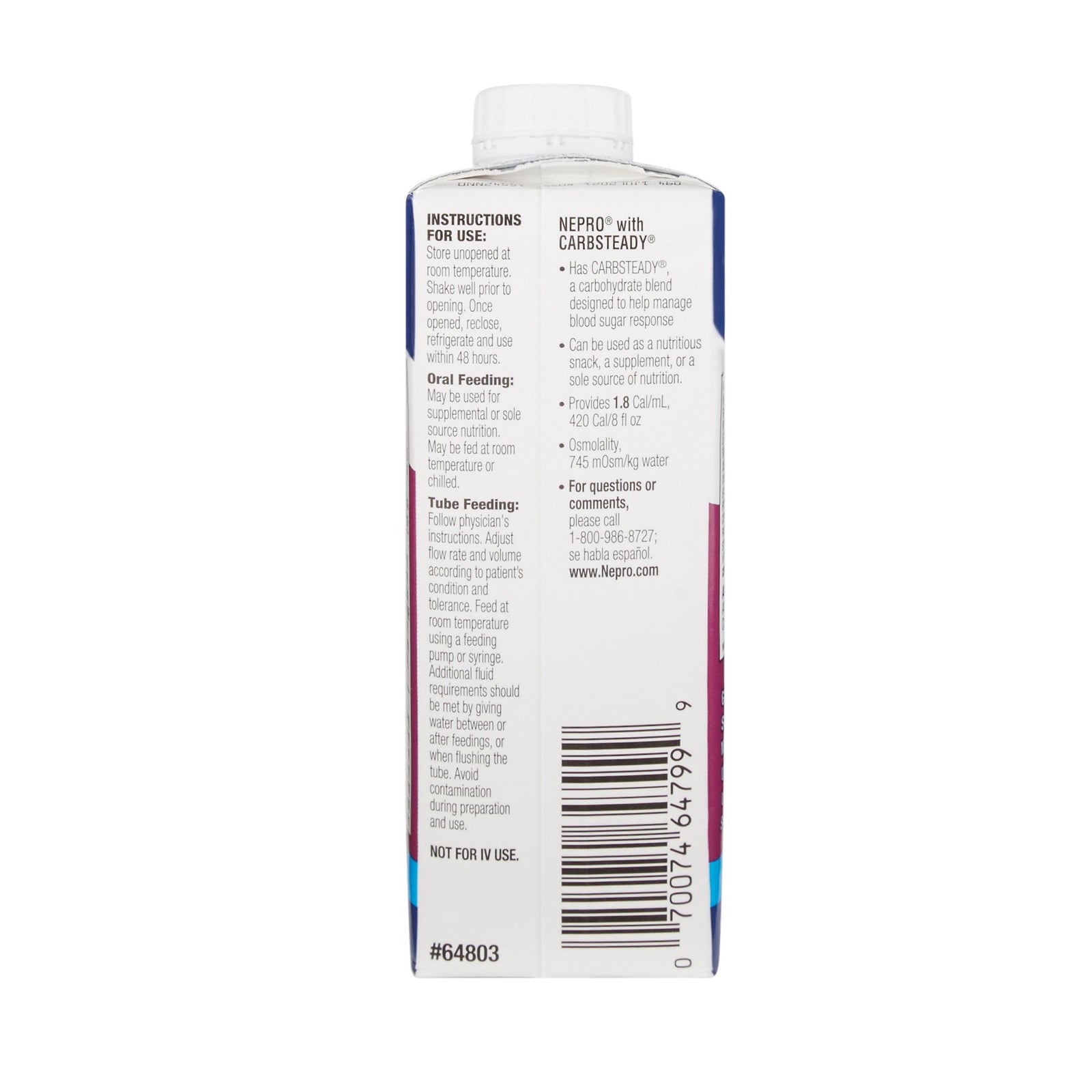 Nepro with Carbsteady Oral Supplement