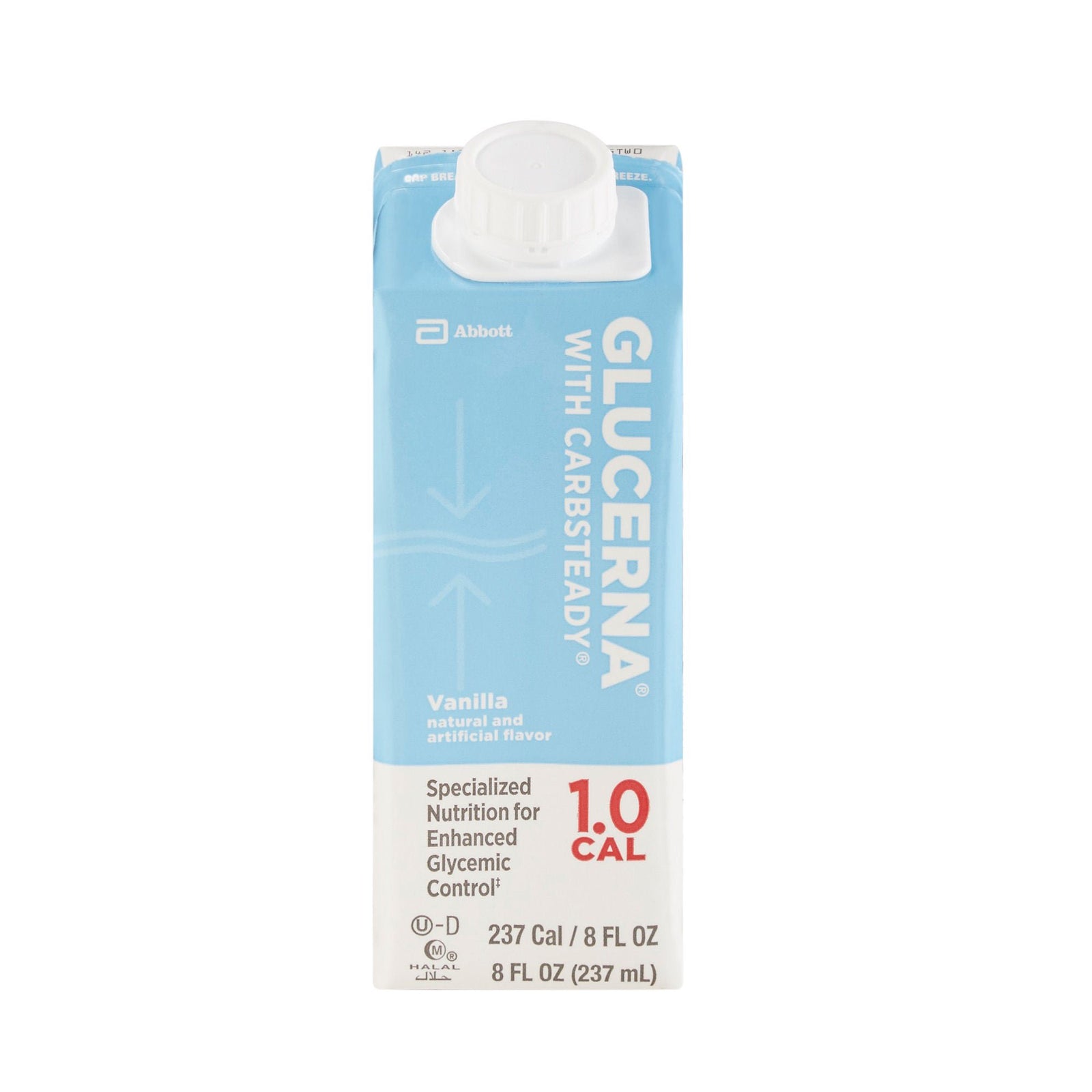 Abbott Nutrition Glucerna 1.0 Cal Vanilla, 8 oz