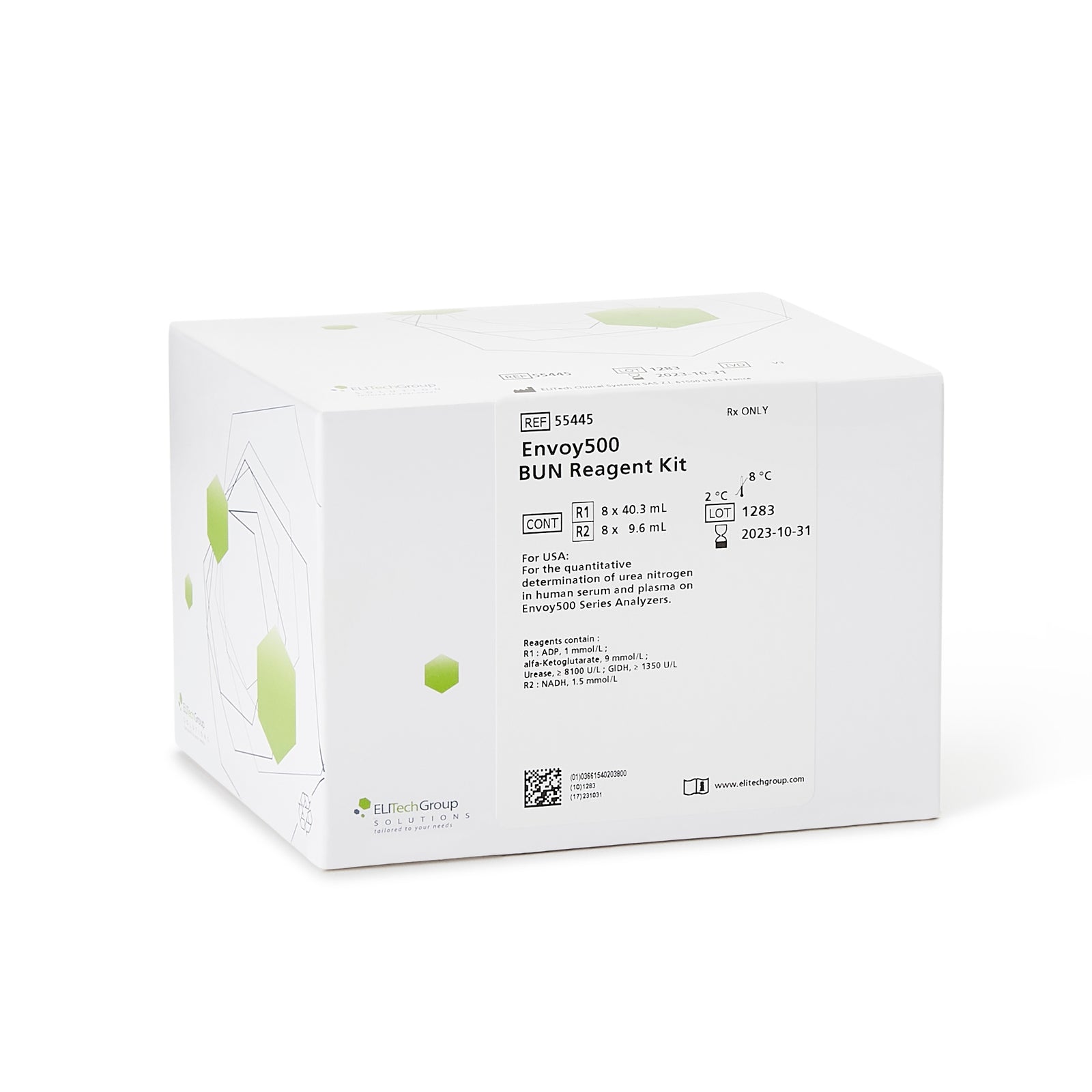 Envoy® Blood Urea Nitrogen (BUN) Reagent Kit for Envoy 500+ Chemistry System