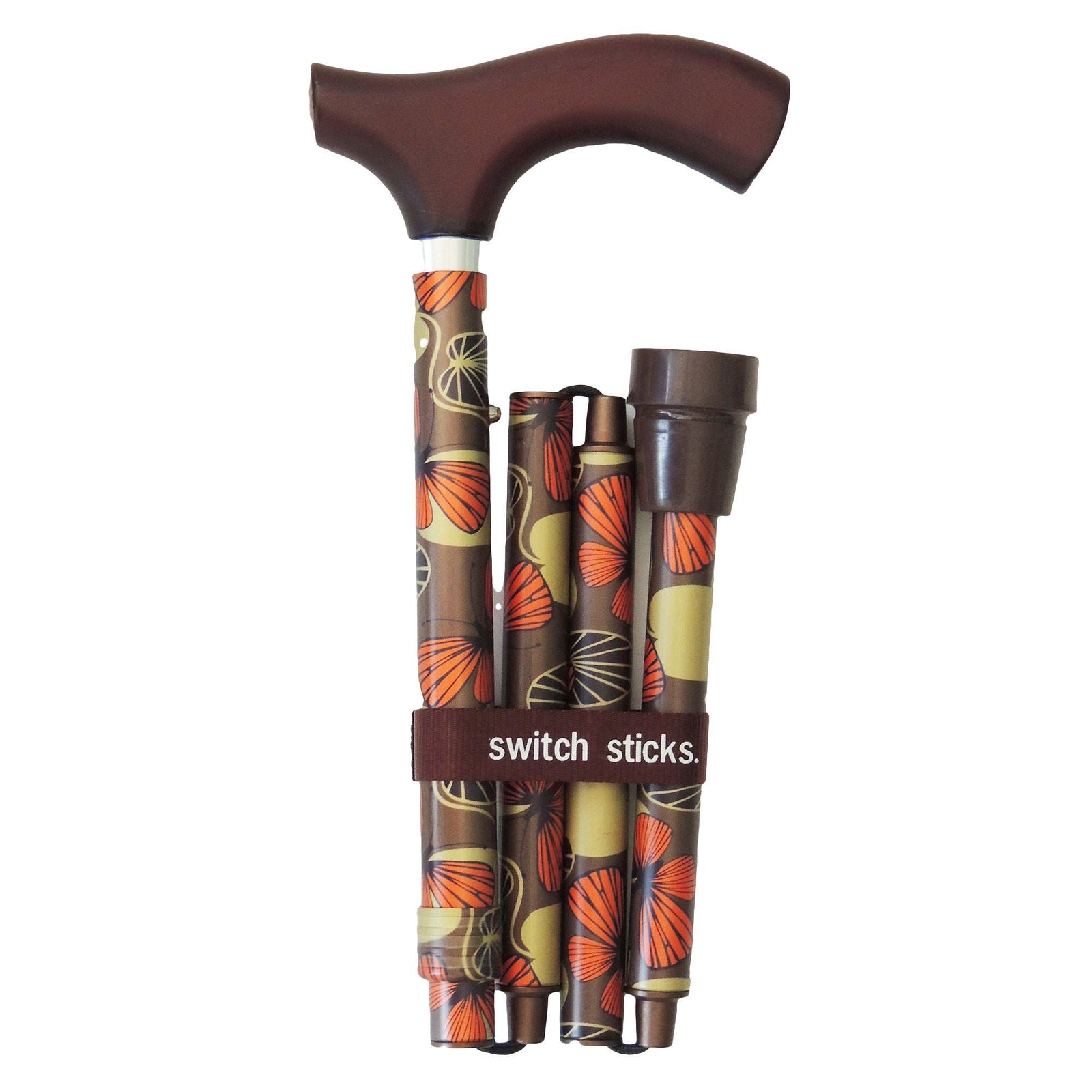 Switch Sticks Adjustable Aluminum Folding Cane