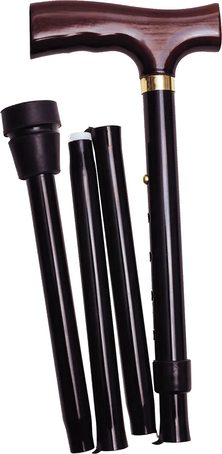 Alex Orthopedic Folding Travel Cane with Fritz Handle