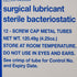 Surgilube Sterile Lubricating Jelly - 4.25 oz Tube