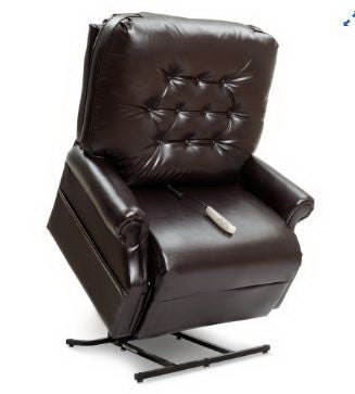 Pride Lexus Sta-Kleen Bariatric 2-Position Lift Chair - Chestnut
