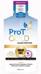 ProT Gold Berry Flavor Liquid Oral Supplement 1 oz. Packet