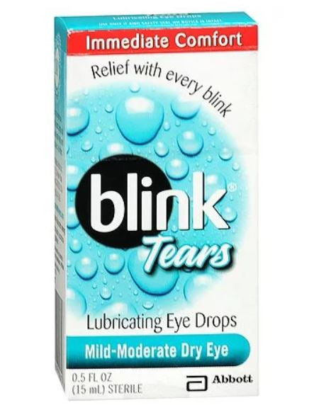 Blink Tears® Eye Lubricant Drops 0.5 oz.