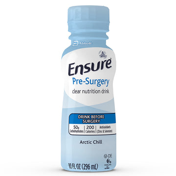 Ensure Pre-Surgery Clear Carbohydrate Drink Strawberry Flavor 10 oz Bottle