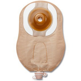 Premier™ One-Piece Urostomy Pouch 9 Inch Length Convex, Pre-Cut 1 Inch Stoma Drainable