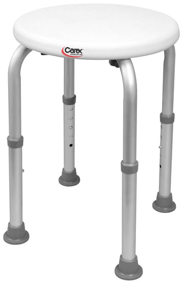 Carex® Adjustable Shower Stool - 13 Inch Seat