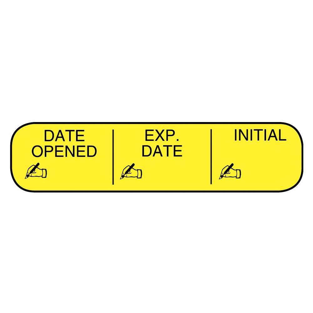 Apothecary Products® Auxiliary Label 3/8 X 1-9/16 Inch
