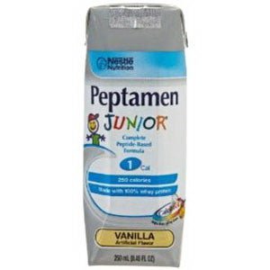Nestle Peptamen Junior Complete Peptide-Based Formula, Vanilla, 250 mL