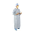 Aero Chrome Surgical Gown with Towel Large Silver AAMI Level 4