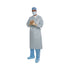 Aero Chrome Surgical Gown with Towel Large Silver AAMI Level 4