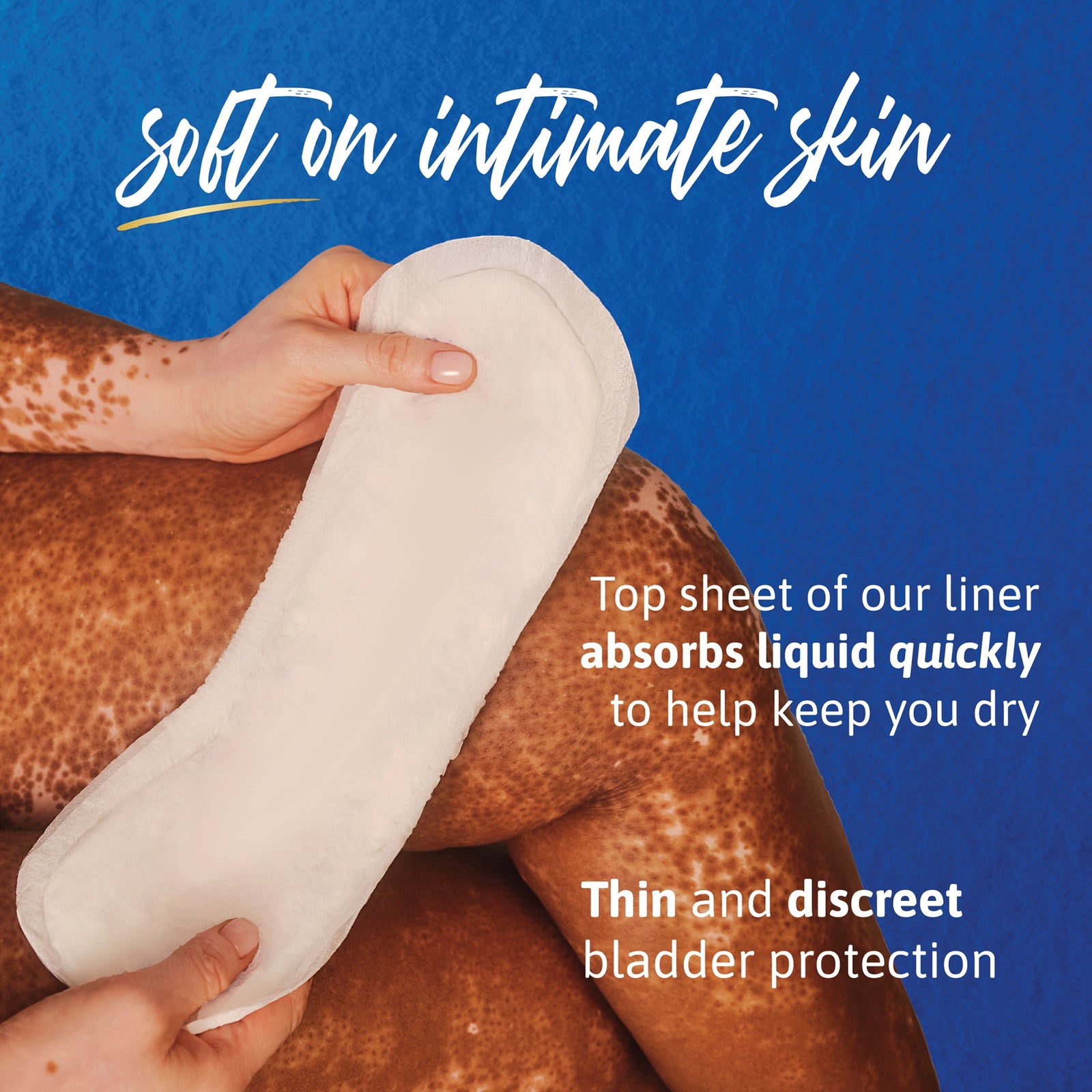 TENA Sensitive Care Ultra Thin Light Bladder Control Pad - 10 Inch Length
