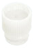 SARSTEDT White Polyethylene Tube Stopper for 13 mm Tubes