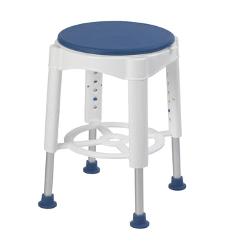 Drive™ Shower Stool with Rotating Seat - 14 Inch Width, 450 lbs Capacity