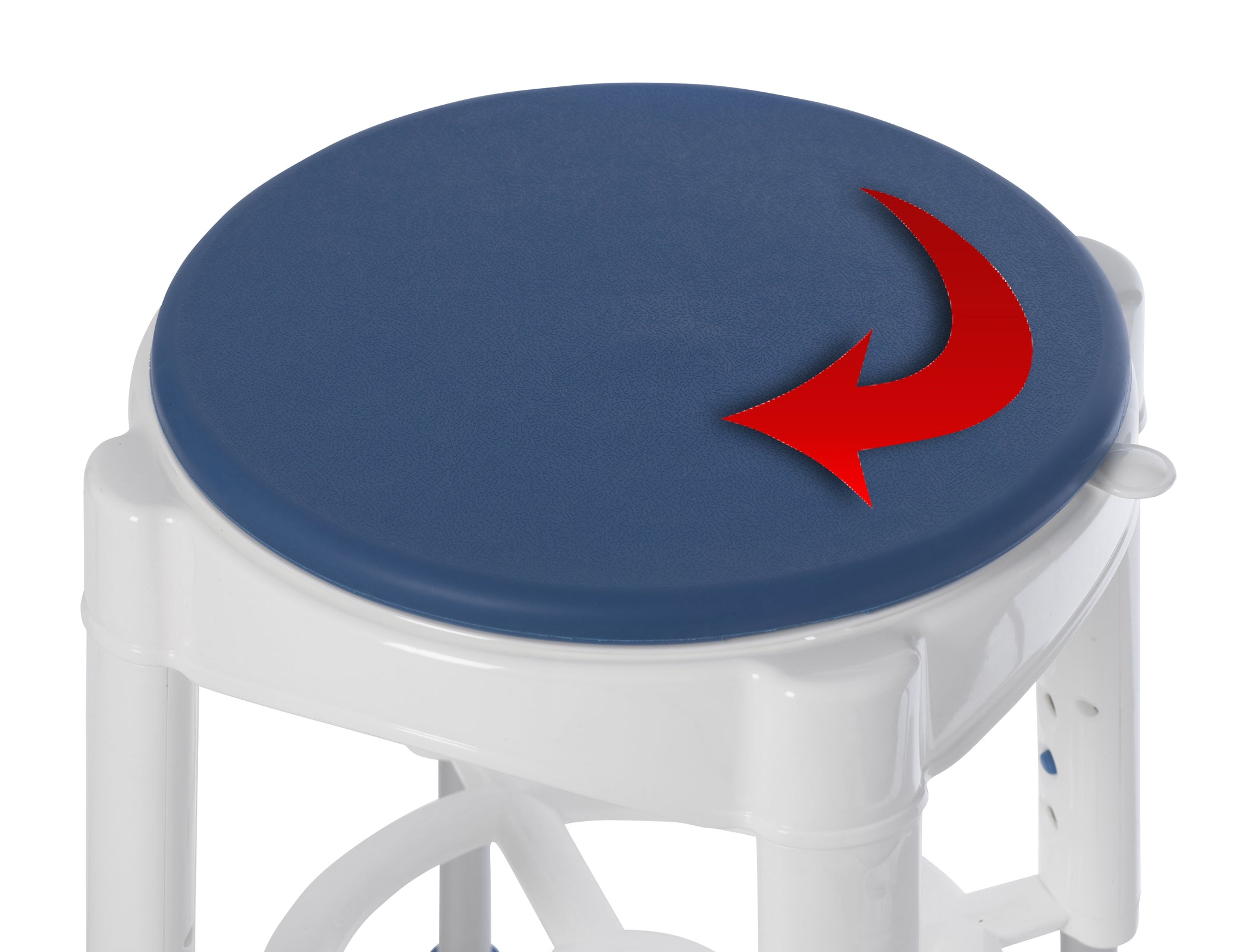 Drive™ Shower Stool with Rotating Seat - 14 Inch Width, 450 lbs Capacity