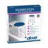 Drive™ Shower Stool with Rotating Seat - 14 Inch Width, 450 lbs Capacity