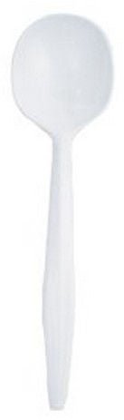 Spring Grove Medium-Weight Plastic Soup Spoon