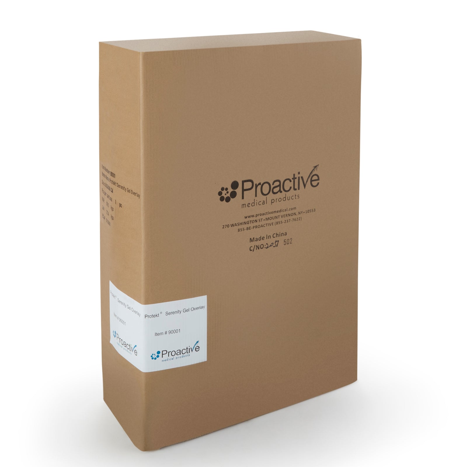 Protekt® Gel Overlay Pressure Redistribution Type 3 x 34 x 78 Inch