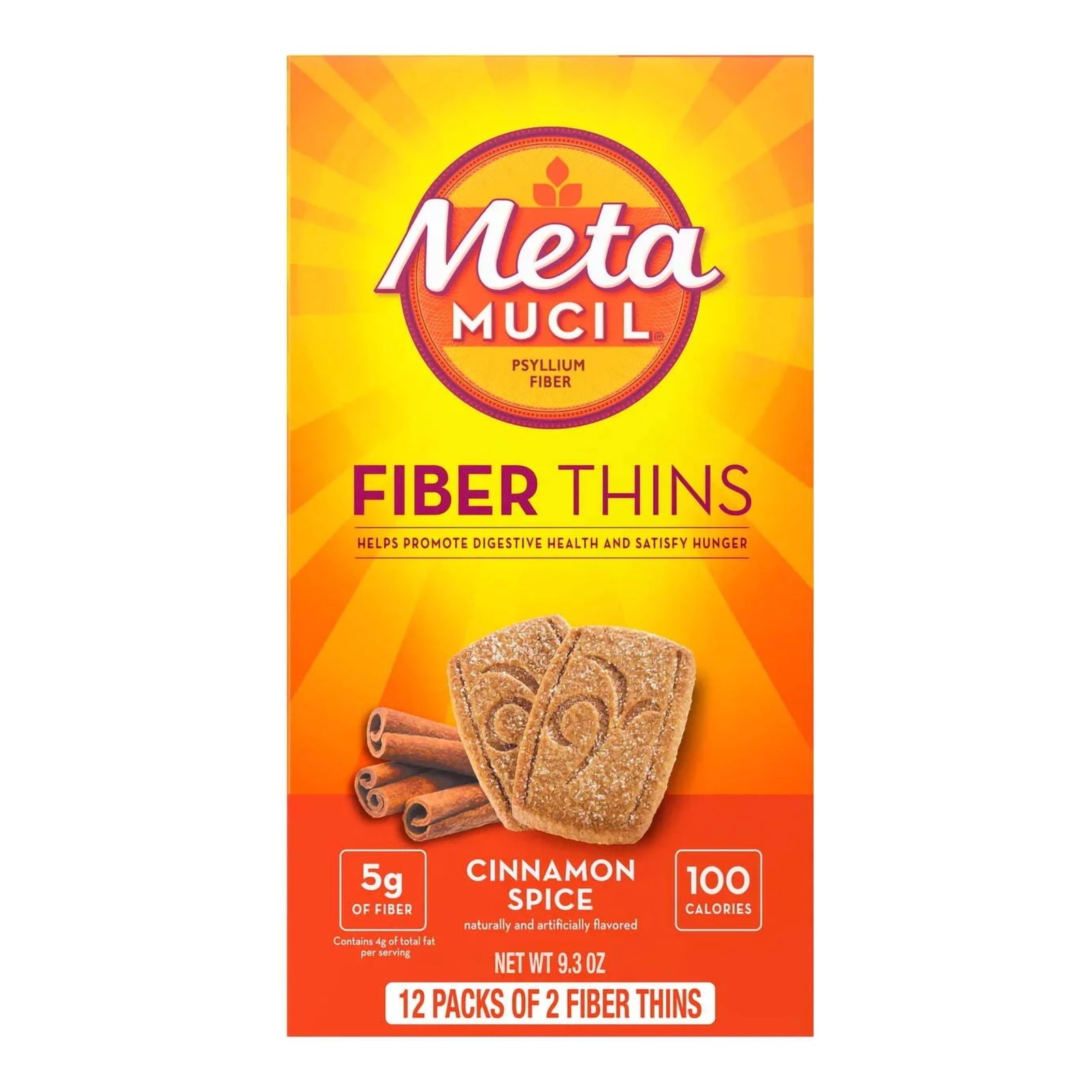Metamucil Fiber Supplement Wafers 24 Count