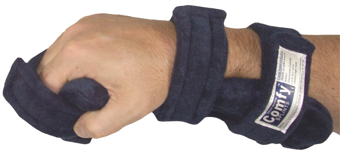 ComfySplints™ Resting Wrist/Hand Splint - Blue, Large