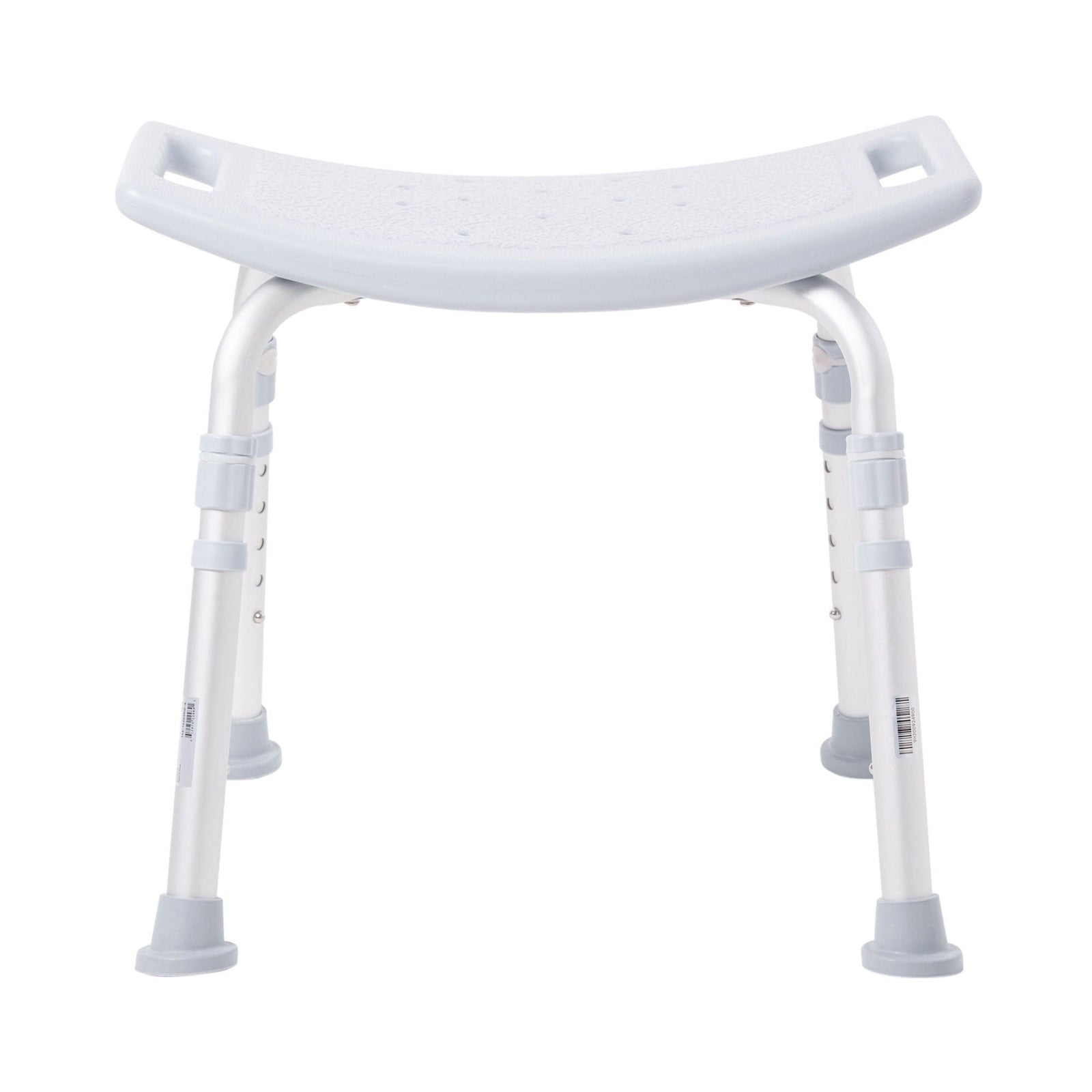 McKesson Bath Bench without Back, Aluminum Frame, 400 lb Capacity