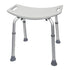 McKesson Aluminum Bath Bench Without Arms or Backrest
